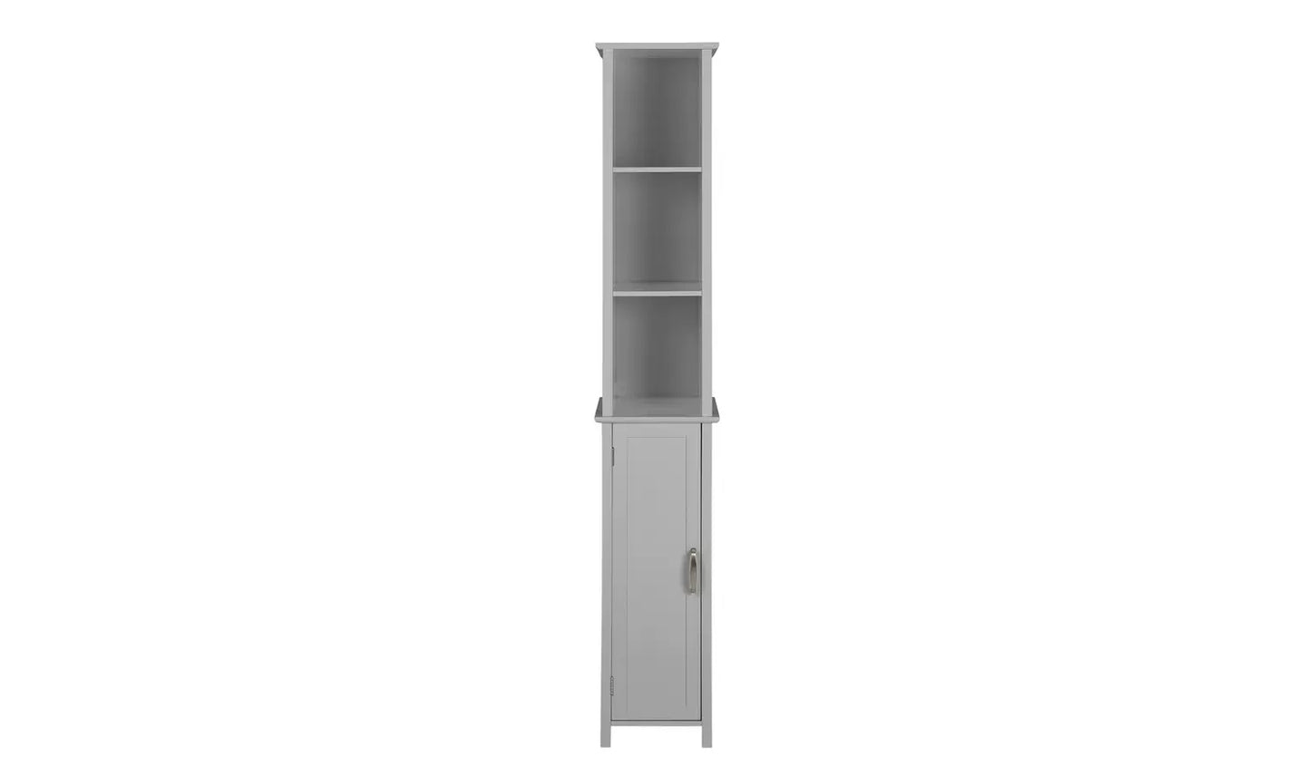 Assembled Tongue & Groove Tallboy - Grey